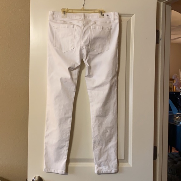 Cabi White Skinny Jeans Size 8 - Picture 2 of 3